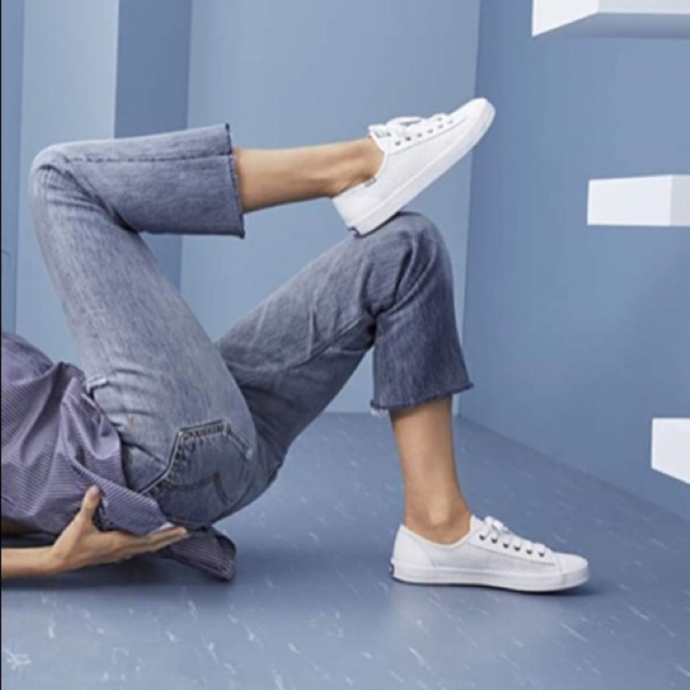 Keds Perforated Leather Kickstarter Sneakers!